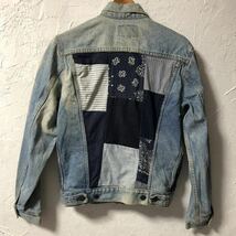 TM12 levis リーバイス 70506 デニムジャケット デニム ジャケット インディゴ 古着 ブルー ビンテージ vintage 80s USA REdenim _画像6