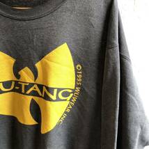 JW3 WU-WEAR 1995 Wu-Tang Clan ウータンクラン スウェット トレーナー 初期 激レア USA vintage 90s WU WEAR HIPHOP rap T ヴィンテージ _画像2