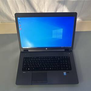 大画面17インチ！HP ZBook17 i7-4700MQ /20GB/500GB(HDD)/17インチ/WIN10 pro（2755）