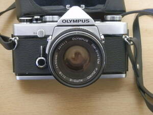 ●中古格安● OLYMPUS オリンパス 『フィルムカメラ OM-1 OM-SYSTEM』 F.ZUIKO AUTO-S 1:1.8 f＝50mm★現状品★