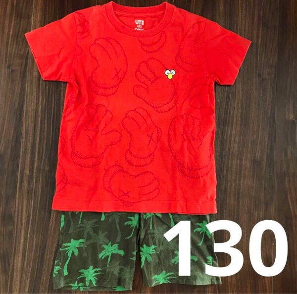 【UNIQLO】半袖　Tシャツ　130サイズ　ユニバ　USJ 小学生 男の子　夏服　値下げ　引換　引き換え