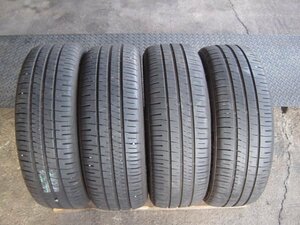 ◎T532 195/55R16 4本 2023年製2022年製 バリ溝 ダンロップ EC204 中古タイヤ エナセーブ 23年製22年製★富山市★