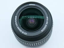 c4809 Nikon DX AF-S NIKKOR 18-55mm 3.5-5.6 GII ED ニコン ニッコール Zoom Nikkor 標準ズームレンズ ブラック_画像8