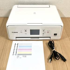 【総印刷枚数363枚】 CANON PIXUS TS6130 WH インクジェットプリンタ キャノン 複合機