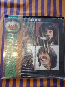 [ used record ]yu Night movie sound * truck record | let *ito* Be / Beatles // with belt | beautiful record!!