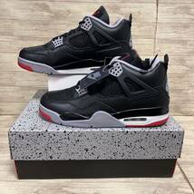 1円〜28.5cm 新品未使用 NIKE AIR JORDAN4 REIMAGINED BLACK RED ナイキ エアジョーダン4 リイマジンド FV5029-006 国内正規品 希少 レア_画像5