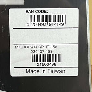 23-24 AMPLID MILLIGRAM SPLIT 158 スプリットボード 未使用品 純正クライミングスキン付き 送料無料の画像7