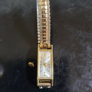 B2402-03-14  ジャンク シチズン 14ｋ刻印あり 手動巻き  腕時計 ゴールドの画像3