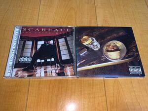 【中古CD】Scarface アルバム2枚セット / スカーフェイス / Untouchable / The Fix / Geto Boys / G-RAP