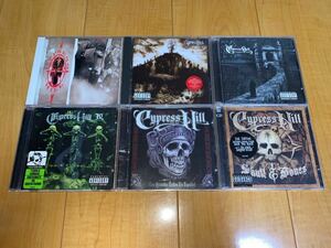 【輸入盤CD】Cypress Hill アルバム6枚 / サイプレス・ヒル / Black Sunday / Ⅲ / Ⅳ / Los Grandes Exitos En Espanol / Skull & Bones