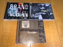 【輸入盤CD】Brand Nubian アルバム3枚セット / ブランド・ヌビアン / In Got We Trust / Everything Is Everything / Foundation_画像1