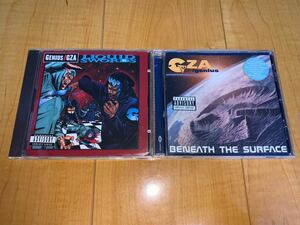 【輸入盤CD】Genius / GZA アルバム2枚セット / ジニアス/ GZA / Liquid Swords / Beneath The Surface / Wu-Tang Clan / ウータン・クラン