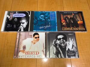 【輸入盤CD】Heavy D. & The Boyz 関連アルバム5枚セット / ヘヴィD & ザ・ボーイズ / Peaceful Journey / Blue Funk / Nuttin' But Love