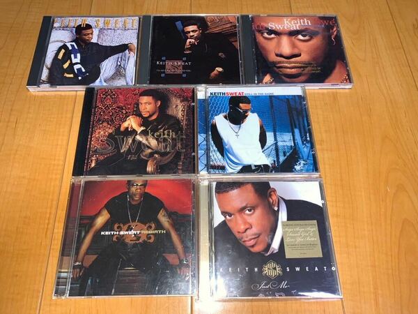 【即決送料込み】Keith Sweat アルバム7枚 / キース・スウェット / I'll Give All My Love To You / Get Up On It / Still In The Game