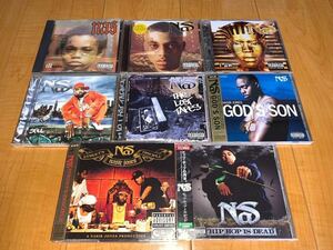 【中古CD】Nas アルバム8作品セット/ ナズ / Illmatic / It Was Written / i am… / Stillmatic / The Lost Tapes / God's Son