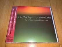 【国内盤帯付きシングルCD】Bob Marley featuring Lauryn Hill / ボブ・マーリー feat ローリン・ヒル / Turn Your Lights Down Low_画像1