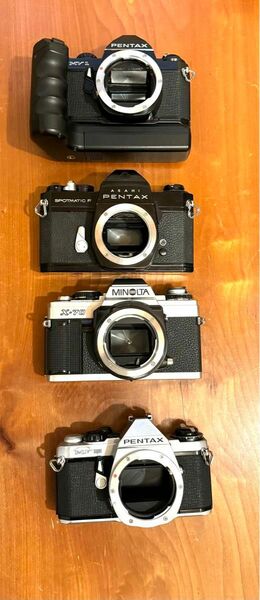 フィルムカメラジャンクセット4台　#0470