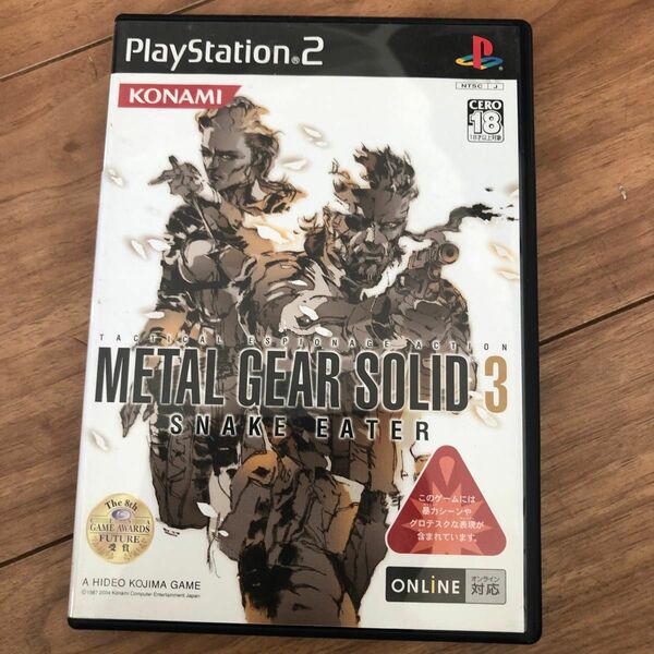 【PS2】 METAL GEAR SOLID 3 SNAKE EATER