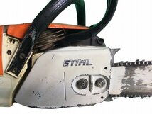 【送料無料☆彡訳ありジャンク品】STIHL スチール エンジンチェンソー 024AV WOOD BOSS 切断機 伐採 木工 81833_画像9