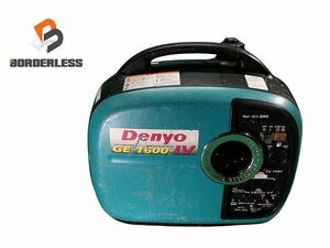 【送料無料☆彡訳あり】 Denyo デンヨー インバーター発電機 GE-1600SS-4 インバータ発電機 防災 ガソリン 4サイクルエンジン 87090