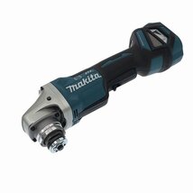 【美品!1円スタート!送料無料】 makita マキタ 18V 100mm 充電式グラインダー GA418DZ 青 変速ダイヤル付 パドルスイッチ 85968_画像2