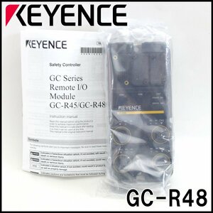 未使用 キーエンス リモートI/Oモジュール GC-R48 ドアセンサ用 8ピンタイプ 最大接続台数4台 箱、キャップ無し Keyence