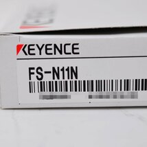 新品 キーエンス ファイバアンプ FS-N11N ケーブルタイプ 親機 NPN デジタルファイバセンサ KEYENCE_画像2