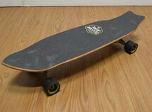 Sector 9 スケートボード Wave park Rasta デッキ面ブラック デッキ全長約76cm デッキ幅最大約21.5cm ロングボード セクターナイン_画像3