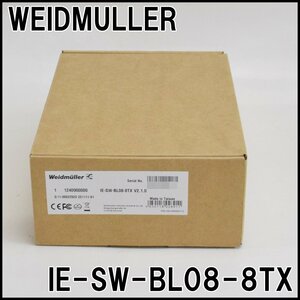 新品 ワイドミュラー 産業用スイッチングHUB IE-SW-BL08-8TX 入力電圧範囲DC9.6～60V ポート数8 WEIDMULLER