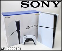SONY PlayStation5 CFI-2000A01 ディスクドライブ搭載 着脱可能 1TB ホワイト コントローラー HDMIケーブル等付属 ソニー PS5_画像1