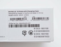 良品 Apple 純正 AirPods 第2世代 Lightning 充電ケース MV7N2J/A A1602 A2032 A2031 アップル エアポッズ ワイヤレスイヤホン_画像6