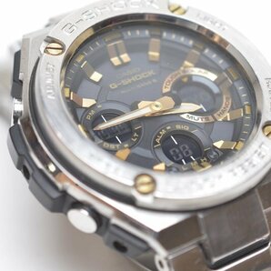 CASIO G-SHOCK G-STEEL タフソーラー 腕時計 GST-W110D マルチバンド6 Gショックの画像3