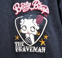 ブレイブマン ベティブープ コラボ Tシャツ 半袖シャツ ボーカルベティ ギター BRAVE MAN XXLサイズ BETTY BOOP_画像5