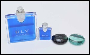 4点セット BVLGARI ブルー プルオム オードトワレ アクア AQVA ブルガリ 5ml 50ml 香水