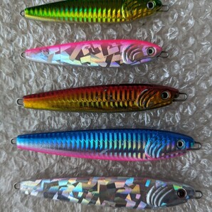 スミス メタルフォーカス未使用 中古 5本セット 青物 根魚 サワラ タチウオ 伊勢湾 ジギング ジグの画像2