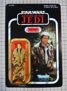 開封　オールドケナー old　Kenner スターウォーズ STARWARS JEDIの帰還　 ハン・ソロ　トレンチコート　Han　SoloアンパンチTrench　Coat