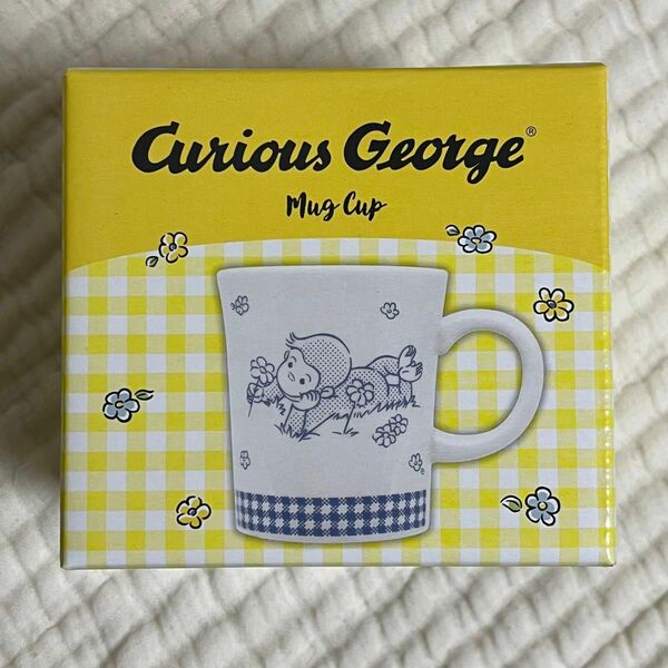 新品未開封品　おさるのジョージ　 マグカップ　コップ　curious George チョコレート付き　かわいい　プレゼント