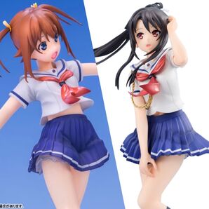 未開封☆ハイスクール・フリート 宗谷ましろ & 岬明乃 フィギュア 2種