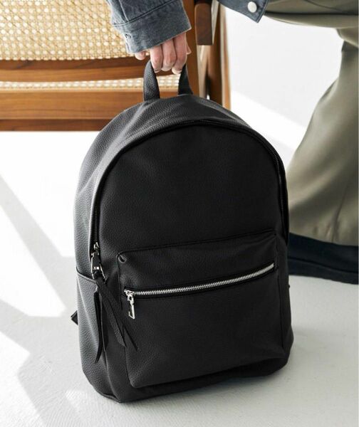 BASIC NEOLEATHER BACKPACK/PUレザーバッグパック リュック リュックサック