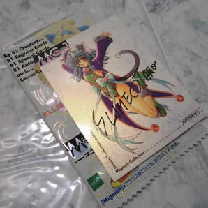 【ジャンク】エポック社 Mignion Collection ネコミミエディション オートグラフ サイン入り カード  セットの画像6