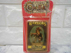 【未開封】GAME WORKSHOP　CITADEL　COMBAT CARD　「WARRIORS（ウォーリアー）」　THE COLLECTABLE FANTASY TRUMP GAME