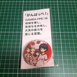 〓〓⑳②【1300円以上ご購入で送料無料!!】⑱⑤アヒルさんチーム【大洗町缶バッジ】【雑貨】ガールズ＆パンツァー