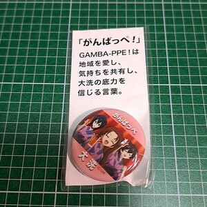 〓〓【1300円以上ご購入で送料無料!!】⑱⑥カメさんチーム【大洗町缶バッジ】【雑貨】ガールズ＆パンツァー