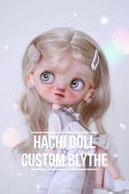 ∞Hachi∞ ストロベリードレスドール　カスタムブライス　カスタムポップマートブライス　custom blythe_画像1