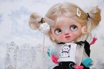 ∞Hachi∞ ストロベリードレスドール　カスタムブライス　カスタムポップマートブライス　custom blythe_画像7