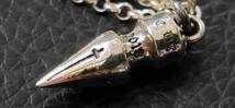 クロムハーツ silver925 ミニスパイクチャームロールチェーン ネックレス シルバー925 Chrome Hearts_画像3