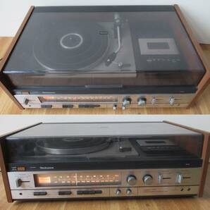 Technics SC-160 FM/AM STEREO SYSTEM テクニクス レコードプレーヤー FM AM カセット ステレオシステム 1970年代 レトロ オーディオ機器の画像2