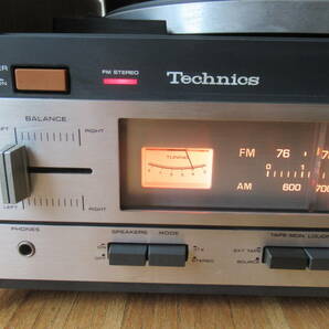 Technics SC-160 FM/AM STEREO SYSTEM テクニクス レコードプレーヤー FM AM カセット ステレオシステム 1970年代 レトロ オーディオ機器の画像4