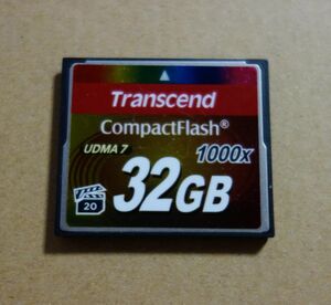 トランセンド コンパクトフラッシュ 32GB x1000