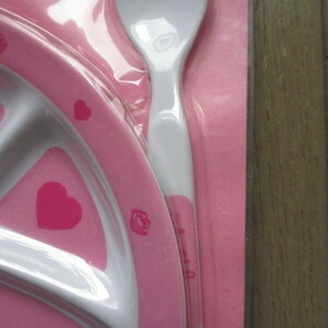 【送料無料】ベティちゃん ランチプレートセット ピンク ２１５ｍｍ デットストック品 Betty Boopの画像6